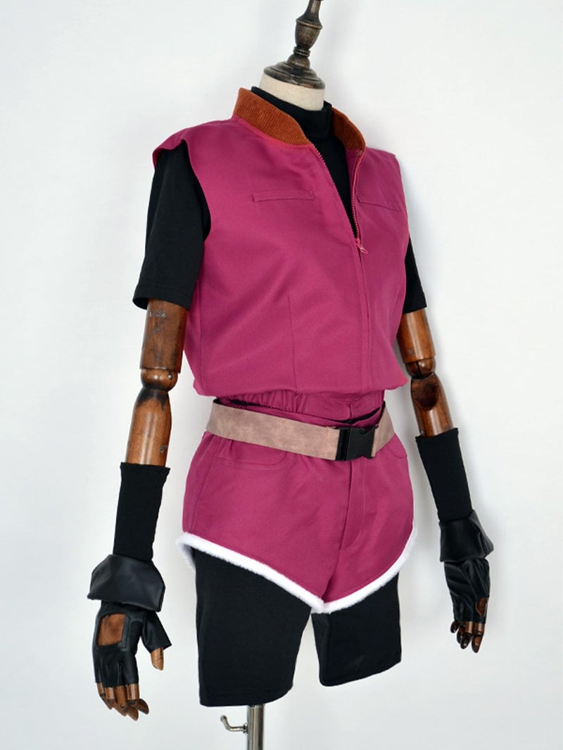 Cosplay.fm Women's Game Cosplay Costume Outfit Vest Shorts (L) - Image 3